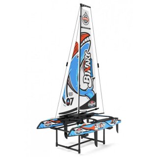 Joysway JW8807V3 Binary V3 400mm RTR Catamaran Saiboat