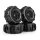 Pro-Line 10309-11 1/16 Dumont F/R Paddle Tires Mounted 12mm Black Split Six (4)