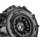 Pro-Line 10309-11 1/16 Dumont F/R Paddle Tires Mounted 12mm Black Split Six (4)
