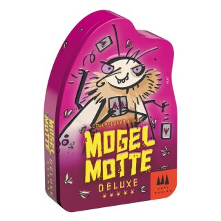 Schmidt Spiele 40899 Kartenspiel Mogel Motte Deluxe in Metalldose