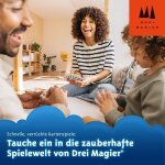 Schmidt Spiele 40910 Drei Magier: Dodelido Deluxe, Kartenspiel