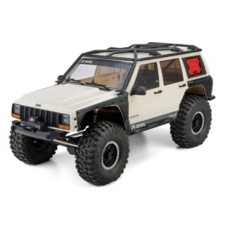 Axial AXI-2037T2 1:10 SCX10 III Jeep Cherokee XJ 4X4 RTR Brushed Rock Crawler, Weiß