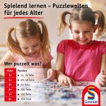 Schmidt Spiele 56585 Kreaturen aus Eldrador 100 Teile puzzle + 1 Schleich Figur