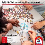 Schmidt Spiele 58649 100 Jahre Lufthansa - Boeing 787-9 ​ Sonderlackierung zum Jubiläum, 1.000 Teile Puzzle