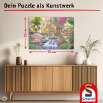Schmidt Spiele 58810 Abraham Hunter: Plätschernde Stille, 1.000 Teile Puzzle