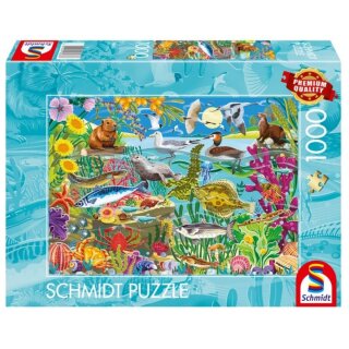 Schmidt Spiele 58063 Küstenwelt 1.000 Teile Puzzle