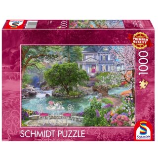 Schmidt Spiele 58065 Stadtvilla am See 1.000 Teile Puzzle