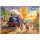 Schmidt Spiele 58070 Hunderennen mit Dampflok 1.000 Teile Puzzle