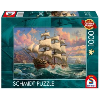 Schmidt Spiele 58071 Im Wind der Freiheit 1.000 Teile Puzzle