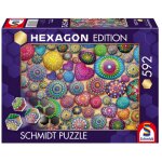 Schmidt Spiele 59719 Hexagon Edition: Mandala-Steine 592...