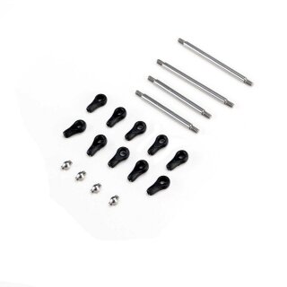 Axial AXI-4453 30mm & 35.5mm, Steel Links, Straight: SCX30