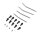 Axial AXI-4454 40.5mm & 45.25mm, Steel Links, Bent: SCX30