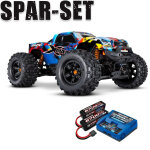 Traxxas 77096-4 X-Maxx 1:7 8S RTR TSM 8S VXL Belted Tires...